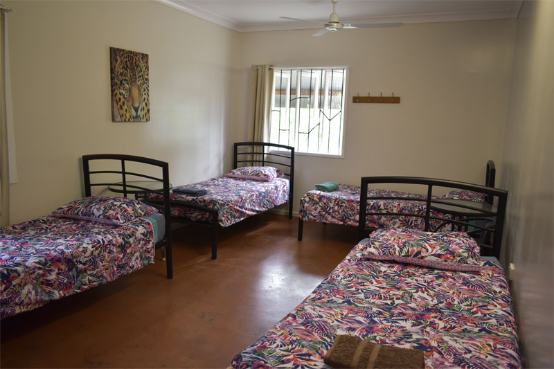 4 Bed Dormitory, Mixed (no bunks)